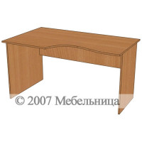 Стіл для персоналу БЮ113 1400x840/700x750мм