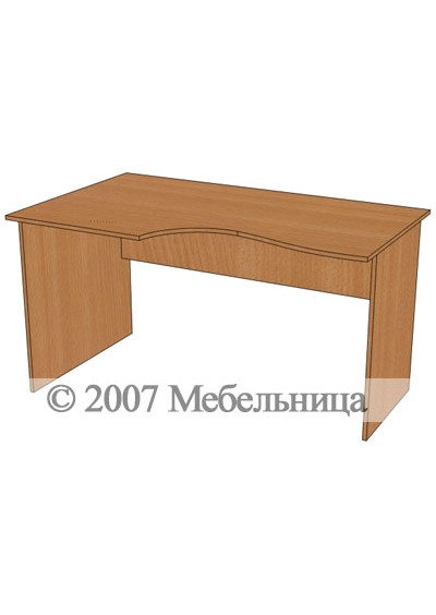 Стіл для персоналу БЮ113 1400x840/700x750мм