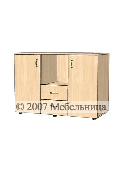 Комод КО-02 1100х500х785мм