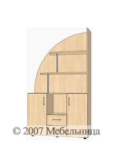 Шафа-гірка П16 1100х350х1900мм