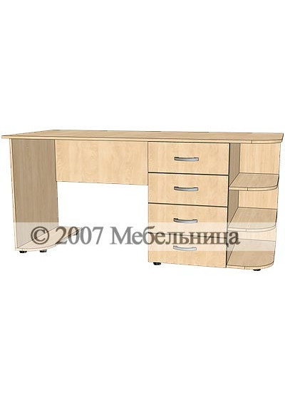 Стіл для персоналу СТ02 1600х700х740мм