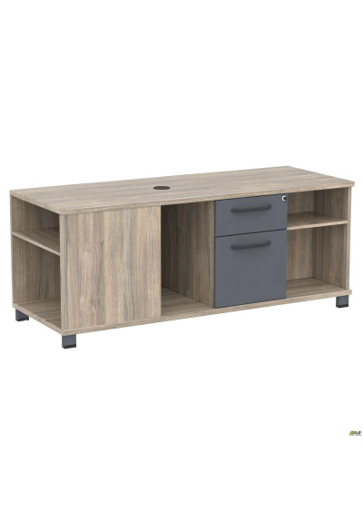 Тумба керівника з мдф фасадами R SIG-410-1 (1600х600х645мм)